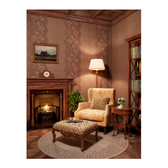 Обои виниловые на флизелиновой основе Палитра Family (7470-28) 1,0x10 м