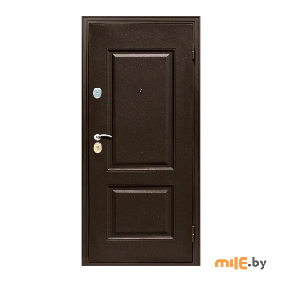 Входная металлическая дверь Магна Классика Античный Орех 2050х960 (правая)