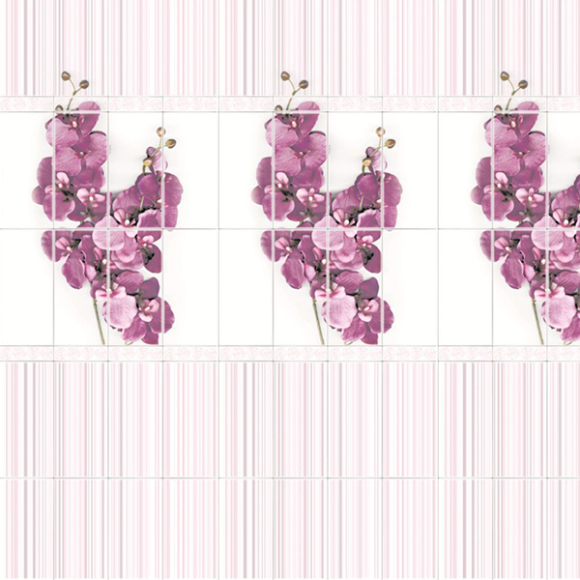 Панель ПВХ Vox Digital Print Орхидея виола 2700x250x8