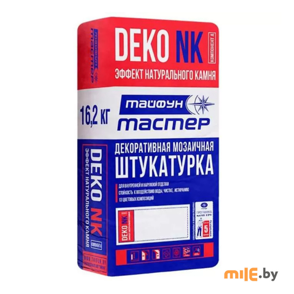 Штукатурка Тайфун Мастер мозаичная DEKO NK компонент А (Гранит 05) 16,2 кг