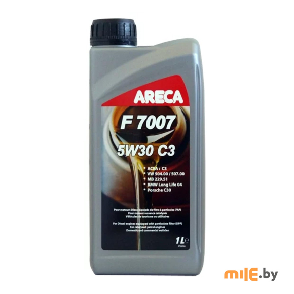 Синтетическое моторное масло Areca F7007 5W-30 C3 1 л