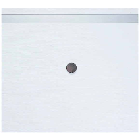 Входная металлическая дверь Промет Марс 12 Эко Белый ясень 2050х960 (левая)