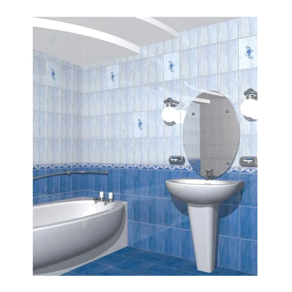 Плитка керамическая Beryoza Ceramica ЕЛЕНА 200x300 (голубая) 822070111