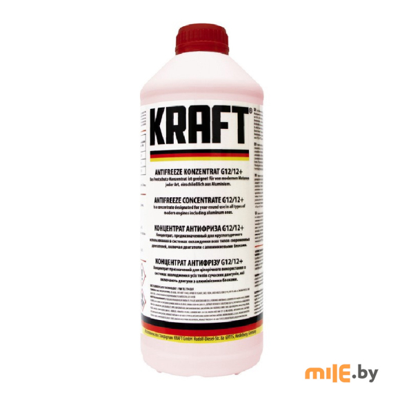 Концентрат антифриза KRAFT G12/G12+ 1,5 л