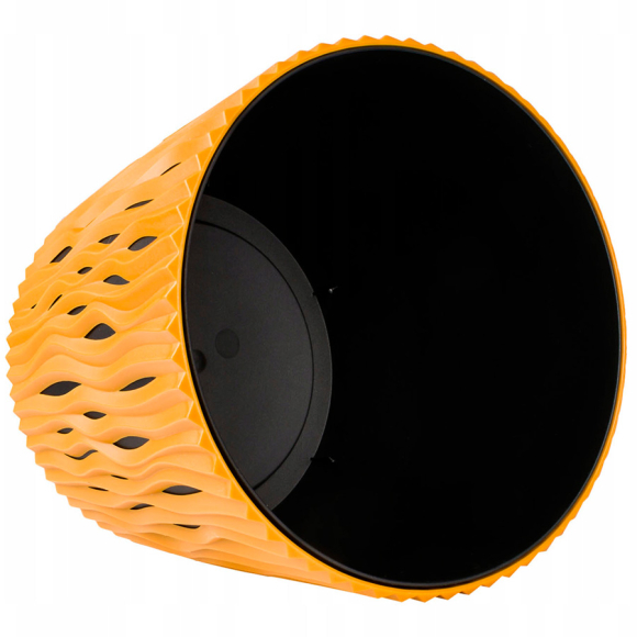 Цветочный горшок Prosperplast Sandy Round DSR220-117U 5 л (оранжевый)