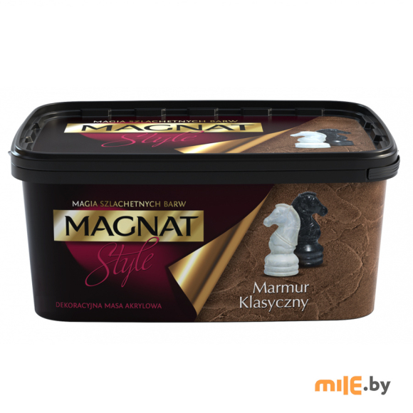 Краска акрилатная Magnat Classic marble 6 кг (коричневый)