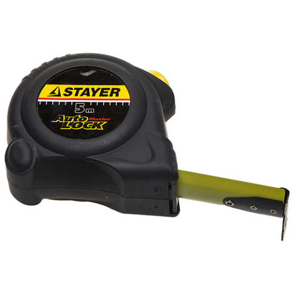Рулетка Stayer Master AutoLock (2-34126-05-25-z01) (5 м)