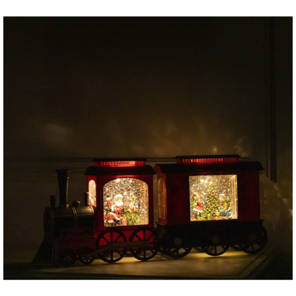 Фигура светодиодная Luazon Lighting Дед Мороз с подарками, USB, музыка (7673518)