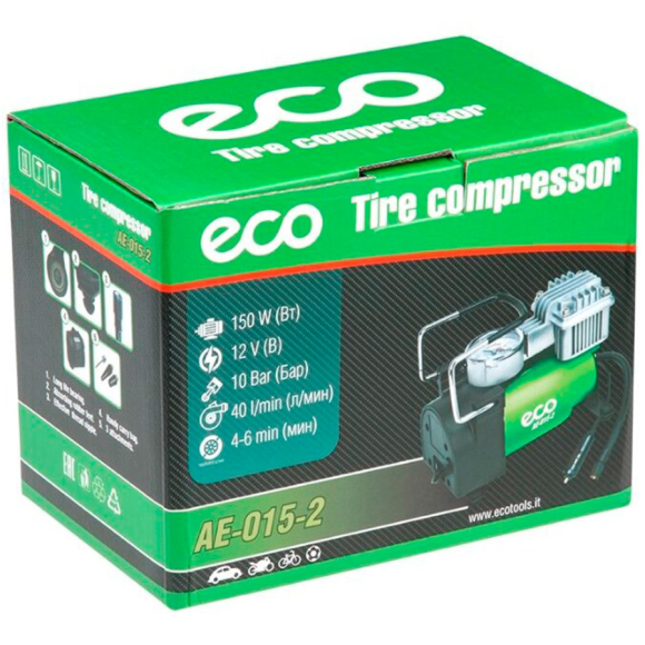 Компрессор автомобильный Eco AE-015-2