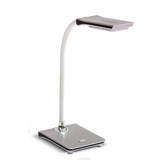 Лампа настольная Lucia USB Pegas (серебристый)
