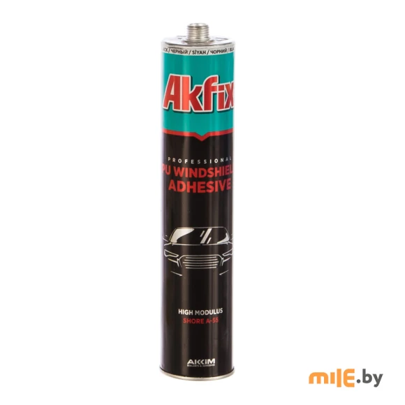 Полиуретановый клей-герметик для вклейки стекол Akfix Windshield 300 мл (чёрный)