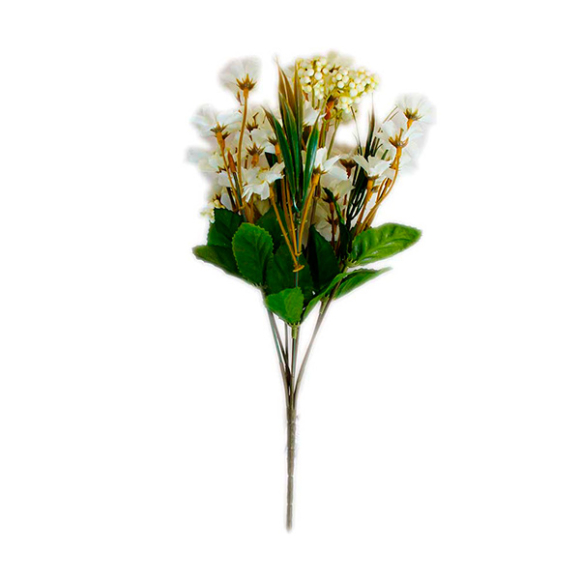 Искусственный цветок 06-127-B (цвет: зелёный,светло-жёлтый)