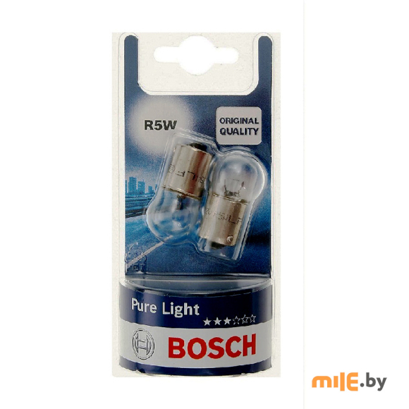 Автолампа Bosch R5W 12V 5W PURE LIGHT