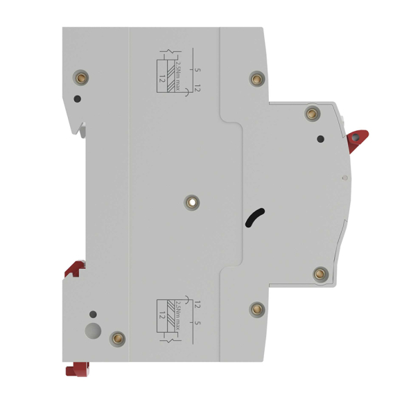 Дифференциальный автомат DKC Yon Max MDR63N 1P+N 16A C 30mA 6kA тип A электронный 2М MDR63N-1N2C16-A