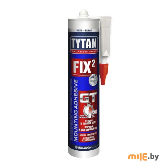 Клей-Герметик Tytan Professional Монтажный Fix 2 GT 290 мл 73891
