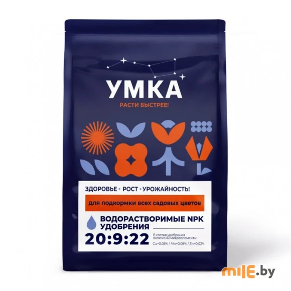 Удобрение комплексное Умка (20:9:22+МЕ) 100 г