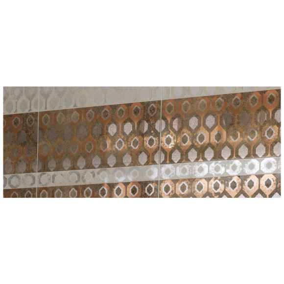 Фриз керамический Belani Премиум коричневый 54х500