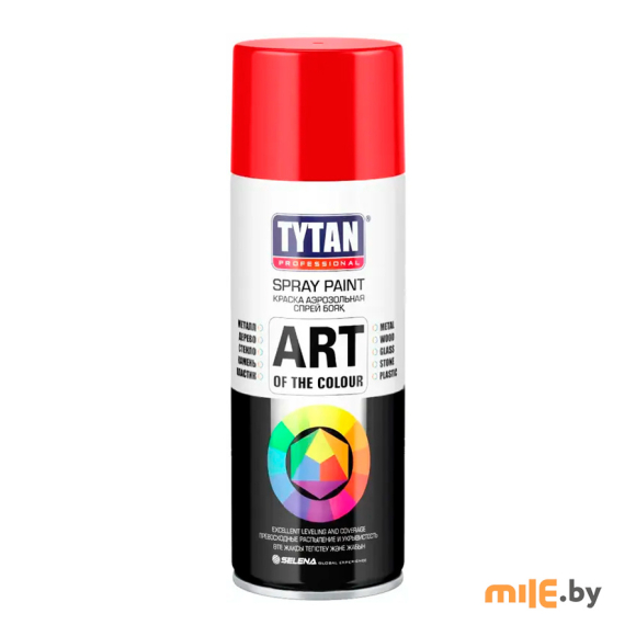 Аэрозольная краска Tytan RAL 3020 (красный) 400 мл