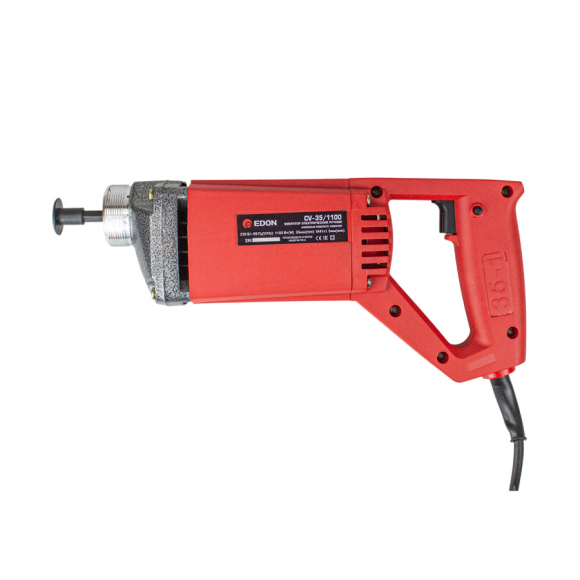 Вибратор глубинный "Edon CV-35/1100" + Гибкий вал с  "Edon CNV-35/1.5"