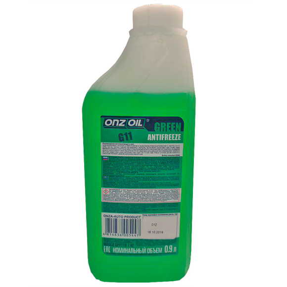 Антифриз Onzoil Optimal G11 Green зелёный 1 кг