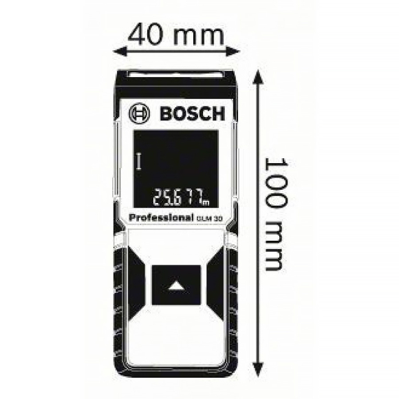 Лазерный дальномер Bosch GLM 30 (0.601.072.500)