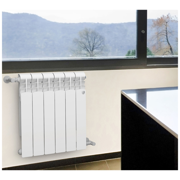 Радиатор биметаллический 6 секционный Revolution  Bimetall 500 Royal Thermo