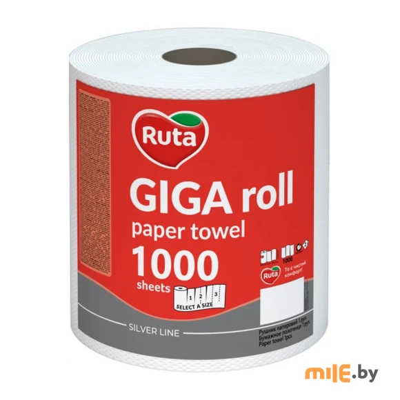 Бумажные полотенца Ruta Giga roll 1 рулон