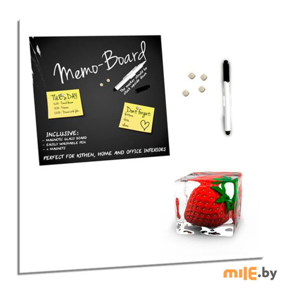Доска магнитно-маркерная Styler Клубника "ME-00003" (30 x 30 см)