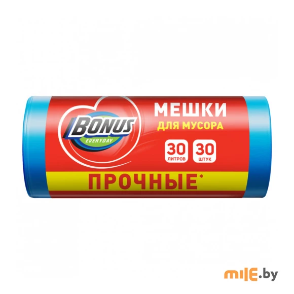 Пакеты для мусора Bigbonus Everyday 30 л (30 шт.)