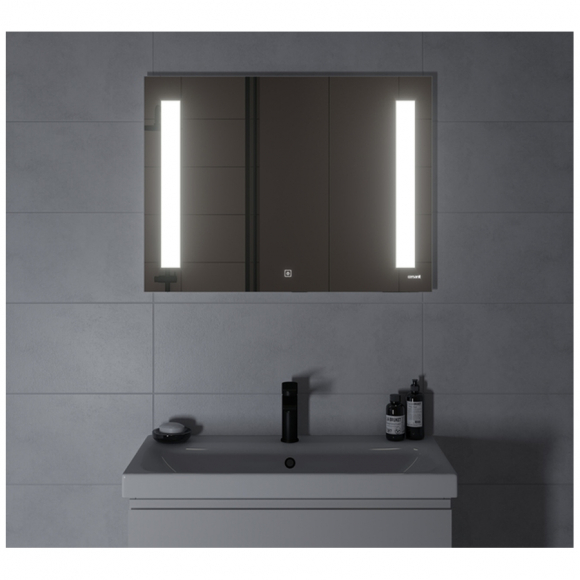Зеркало с подсветкой Cersanit Led 020 LU-LED020-80-b-Os 800х600 мм