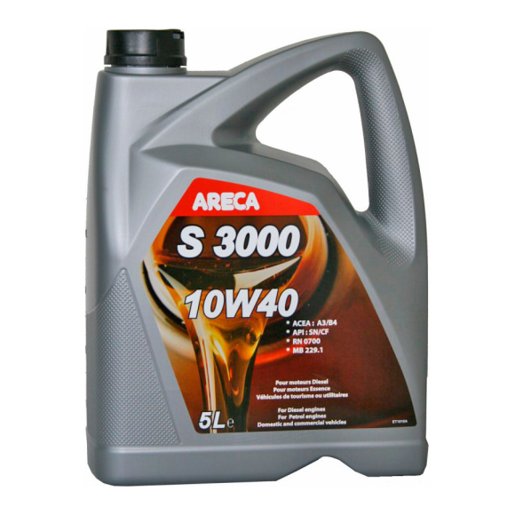 Масло моторное Areca S3000 10W-40 5 л