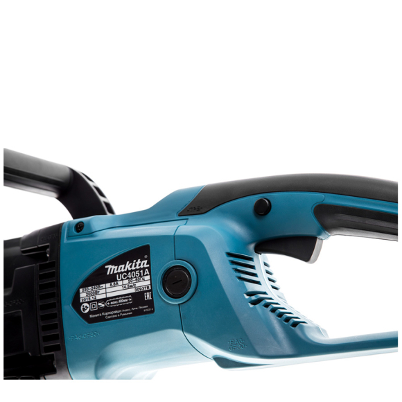 Пила цепная электрическая MAKITA UC 4051 AX 1 шина 40 см (16"), 3/8" LP, 1.3 мм+ запасная цепь UC4051AX1