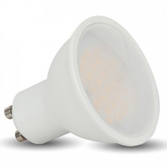 Светодиодная лампа 3W SPOTLIGHT GU10 WHITE PLASTIC 4000K 110 D VT-1933