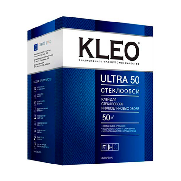 Клей для стеклообоев и стекловолокна Kleo Ultra 500 г