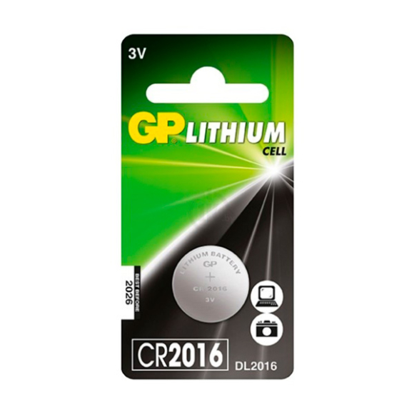 Элемент питания GP Lithium CR2016 BP