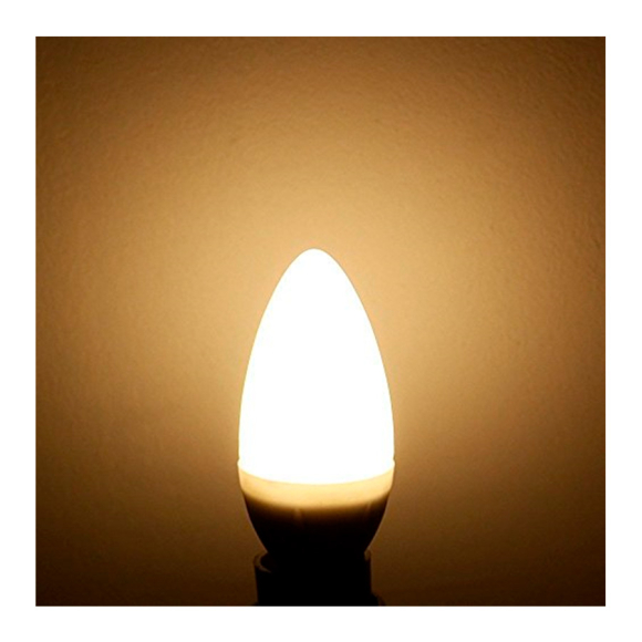 Светодиодная лампа LED BULB 3W E14 PLASTIC CANDLE 2700K VT-2033