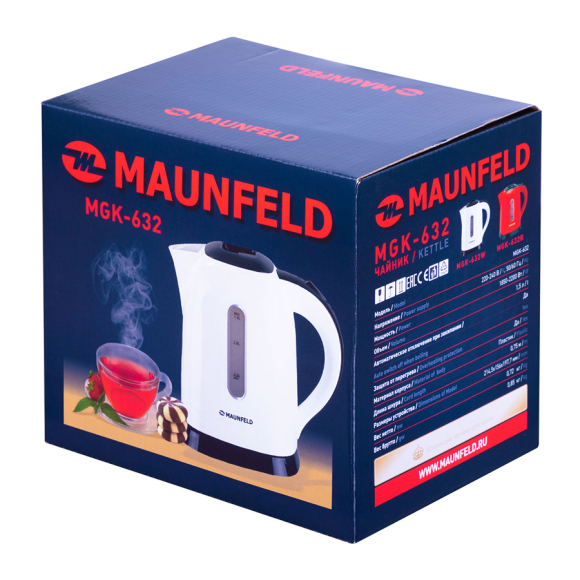 Электрический чайник MAUNFELD MGK-632W