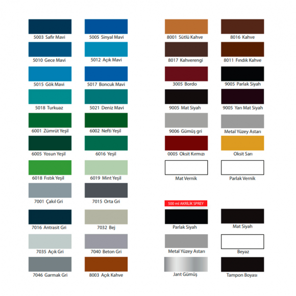Аэрозольная краска Rexon RAL 8011 (коричневый) 400 мл