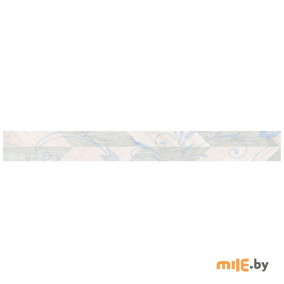 Фриз керамический Global Tile Сильвия 54х500 (серый)