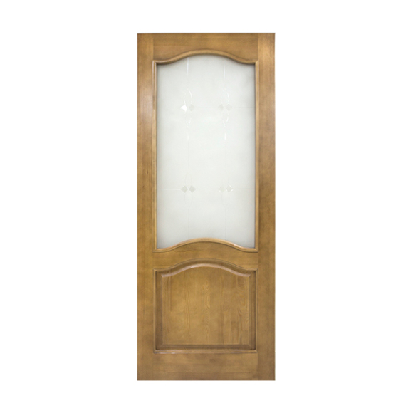 Дверное полотно ПМЦ M17-О (массив, натуральный) под остекление 2000x700