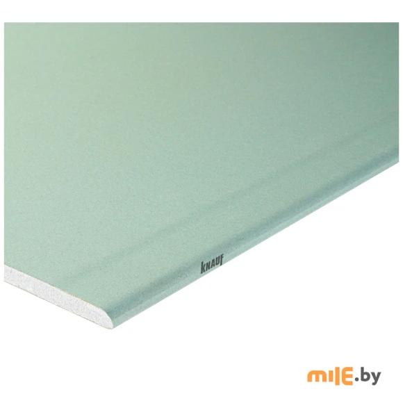 Гипсокартон KNAUF 12,5x1200x2500 влагостойкий
