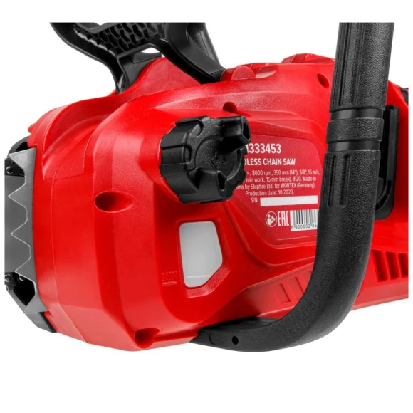 Аккумуляторная пила цепная Wortex CEC 3536-1 (1333454) с акб и зу