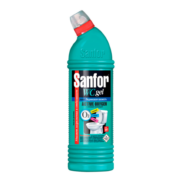 Средство санитарно-гигиеническое Sanfor WC gel Active Oxygen 750 мл
