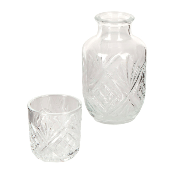 Графин со стаканом Nouvelle Home 9940029 (570 мл, 160 мл)