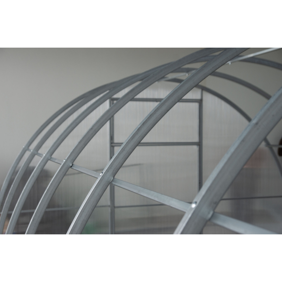 Теплица с покрытием КомфортПром 3х6, 40х20/1.0, ПК 3,8мм