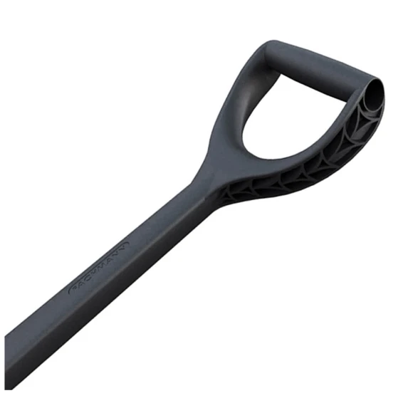 Лопата автомобильная со скребком Fachmann (05.111) 21x71,9 см