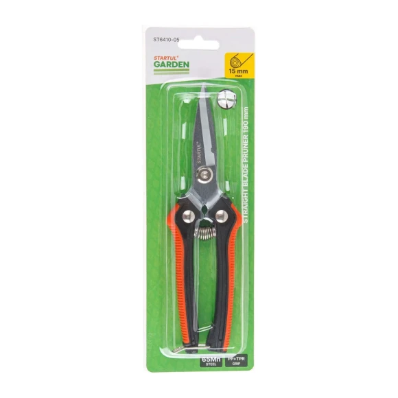 Секатор с прямыми лезвиями Startul Garden ST6410-05