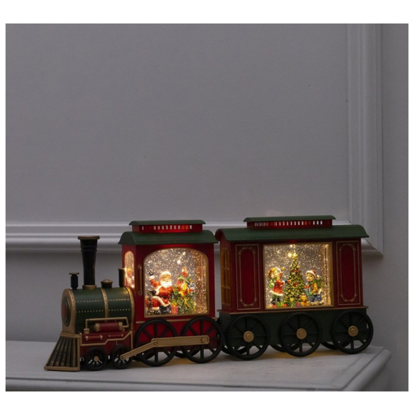 Фигура светодиодная Luazon Lighting Дед Мороз с подарками, USB, музыка (7673518)