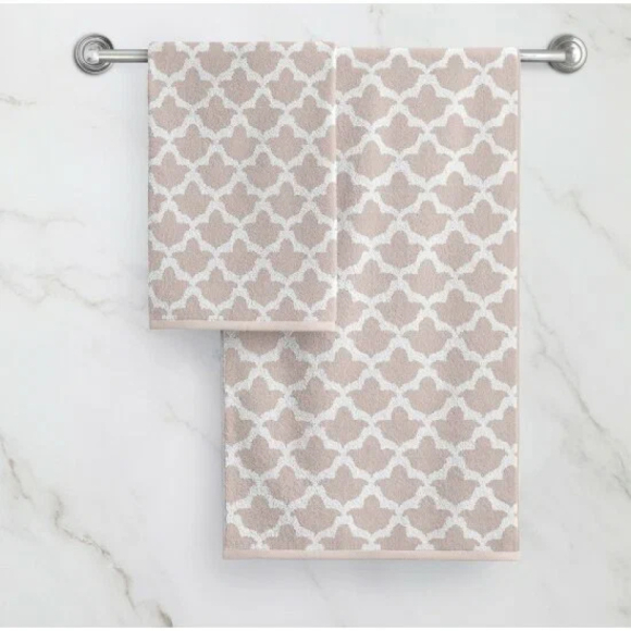 Полотенце махровое Verossa Treviso 50x90 см (кофе, белый)