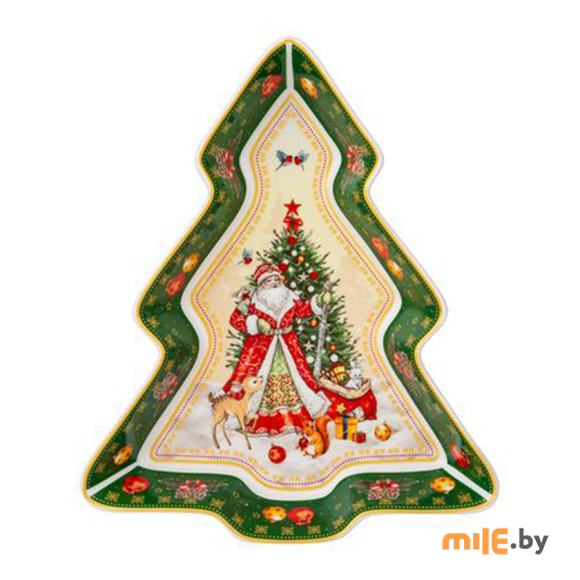Блюдо-ёлка Lefard Дед Мороз (85-1755) Новый год